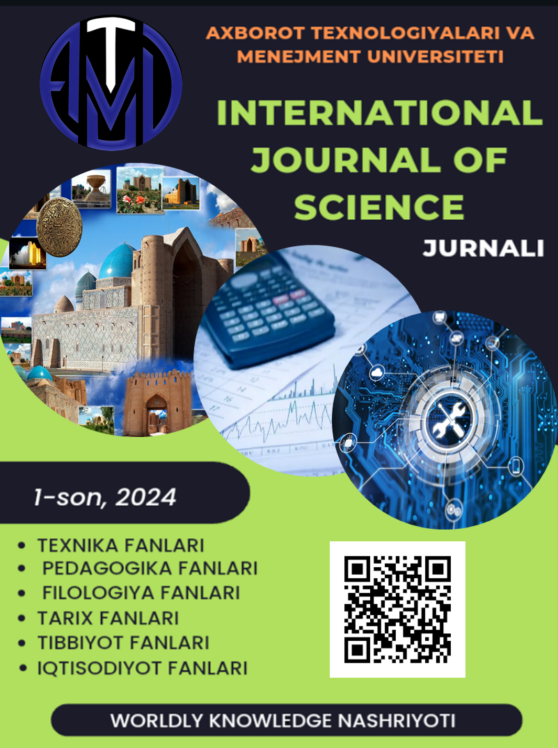 					View Vol. 1 No. 2 (2024):  INTERNATIONAL JOURNAL OF SCIENCE
				