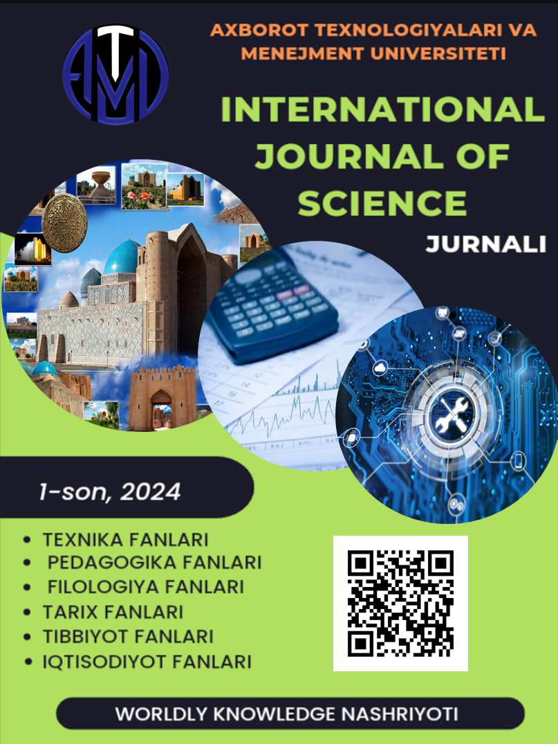 INTERNATIONAL JOURNAL OF SCIENCE